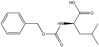 (R)-2-(Benzyloxycarbonylamino)-4-methylvaleric acid,,结构式