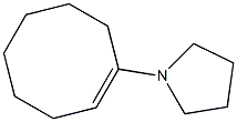 1-(1-Cyclooctenyl)pyrrolidine