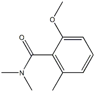 6,N,N-Trimethyl-2-methoxybenzamide Structure