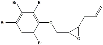 2,4,5,6-Tetrabromophenyl 3-allylglycidyl ether Structure