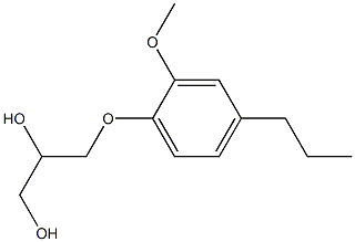 3-(2-Methoxy-4-propylphenoxy)-1,2-propanediol