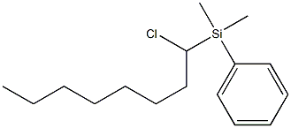 1-Chloro-1-(phenyldimethylsilyl)octane