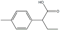 2-(4-Methylphenyl)butanoic acid Structure