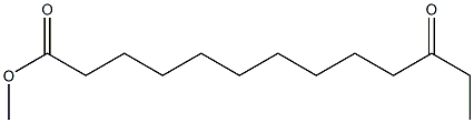 11-Oxotridecanoic acid methyl ester,,结构式