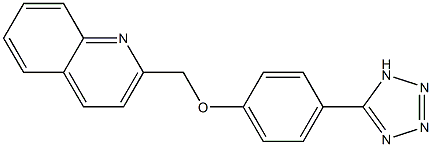 2-[4-(1H-Tetrazol-5-yl)phenoxymethyl]quinoline