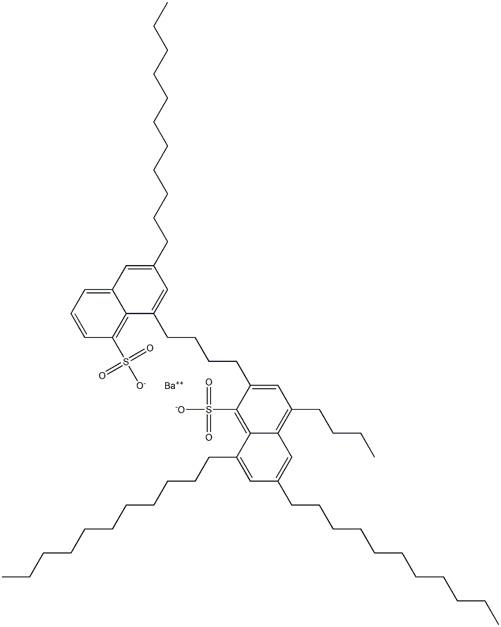 Bis(6,8-diundecyl-1-naphthalenesulfonic acid)barium salt|