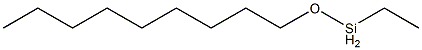 Ethyl(nonyloxy)silane Structure