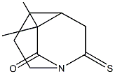 6,6-Dimethyl-8-thioxo-1-azabicyclo[3.2.2]nonan-7-one|