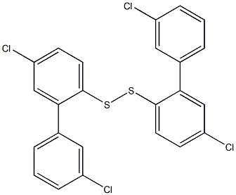 (3-Chlorophenyl)(4-chlorophenyl) persulfide,,结构式