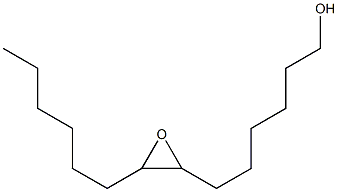 7,8-Epoxytetradecan-1-ol,,结构式