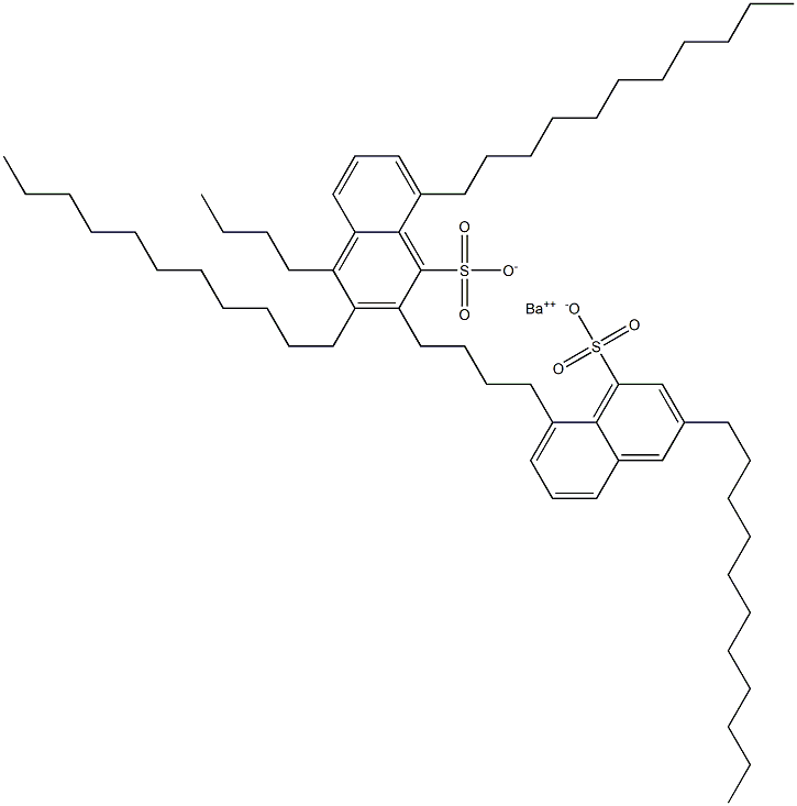 Bis(3,8-diundecyl-1-naphthalenesulfonic acid)barium salt