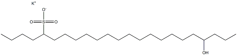 20-Hydroxytricosane-5-sulfonic acid potassium salt