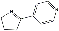 4-(1-Pyrrolin-2-yl)pyridine Struktur