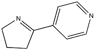 4-(1-Pyrrolin-2-yl)pyridine Structure