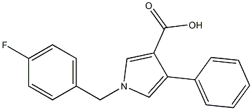 1-(4-Fluorobenzyl)-4-phenyl-1H-pyrrole-3-carboxylic acid|