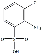 2-Amino-3-chlorobenzenesulfonic acid Structure