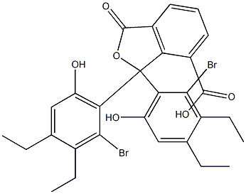 1,1-Bis(2-bromo-3,4-diethyl-6-hydroxyphenyl)-1,3-dihydro-3-oxoisobenzofuran-7-carboxylic acid