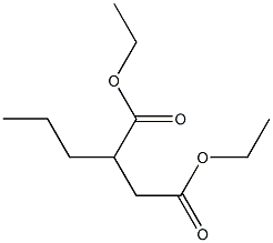 ペンタン-1,2-ジカルボン酸ジエチル 化学構造式