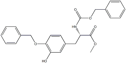 O-Benzyl-N-(benzyloxycarbonyl)-3-hydroxytyrosine methyl ester