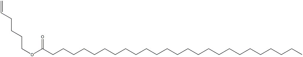ヘキサコサン酸5-ヘキセニル 化学構造式