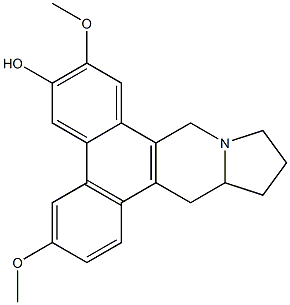  3,7-Dimethoxy-6-hydroxy-9,10,11,12,12a,13-hexahydro-9a-aza-9aH-cyclopenta[b]triphenylene