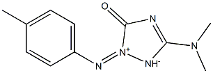  5-Dimethylamino-2,3-dihydro-3-oxo-2-[(4-methylphenyl)imino]-1H-1,2,4-triazol-2-ium-1-ide