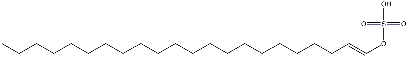 硫酸水素1-ドコセニル 化学構造式