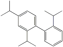 2,2',4'-Triisopropyl-1,1'-biphenyl,,结构式