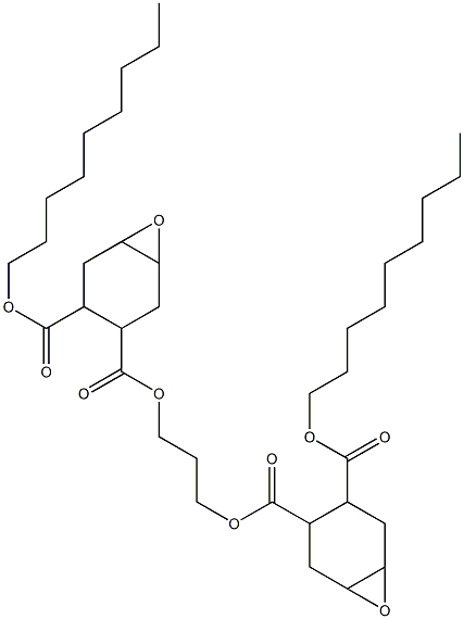 Bis[2-(nonyloxycarbonyl)-4,5-epoxy-1-cyclohexanecarboxylic acid]1,3-propanediyl ester|