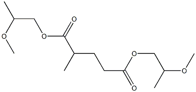 2-Methylglutaric acid bis(2-methoxypropyl) ester 结构式