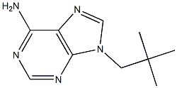 6-Amino-9-(2,2-dimethylpropyl)-9H-purine Structure