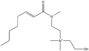  2-[N-(2-Octenoyl)-N-methylamino]-N-(2-hydroxyethyl)-N,N-dimethylethanaminium