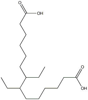 Dihexanoic acid 3,4-hexanediyl ester Struktur