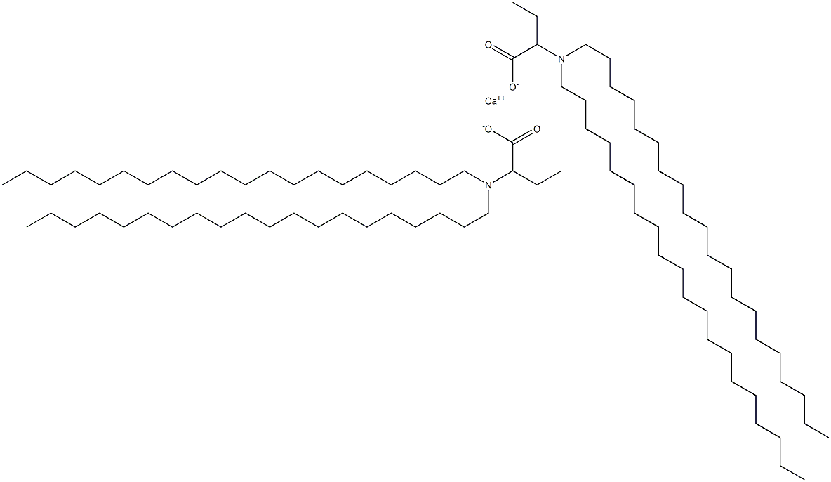 Bis[2-(diicosylamino)butyric acid]calcium salt