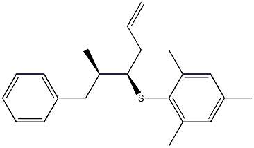 (4R,5R)-4-(2,4,6-Trimethylphenylthio)-5-methyl-6-phenyl-1-hexene