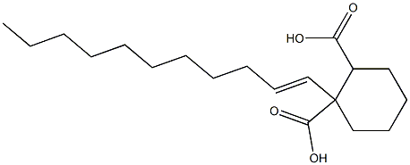 Cyclohexane-1,2-dicarboxylic acid hydrogen 1-(1-undecenyl) ester,,结构式