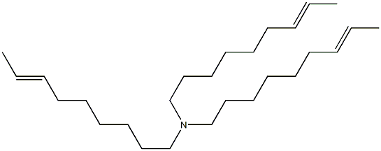 Tri(7-nonenyl)amine 结构式