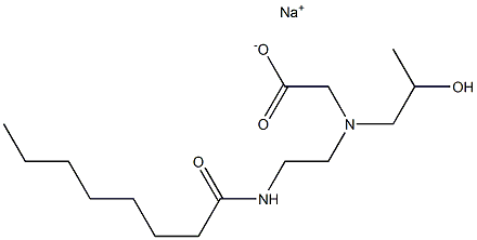 N-(2-Hydroxypropyl)-N-[2-(octanoylamino)ethyl]glycine sodium salt|