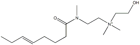  2-[N-(5-Octenoyl)-N-methylamino]-N-(2-hydroxyethyl)-N,N-dimethylethanaminium