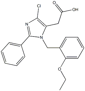 4-Chloro-1-(2-ethoxybenzyl)-2-(phenyl)-1H-imidazole-5-acetic acid