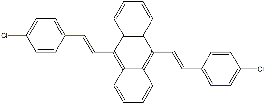9,10-Bis[(E)-2-(4-chlorophenyl)ethenyl]anthracene