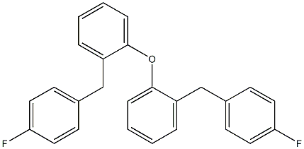 4-フルオロベンジルフェニルエーテル 化学構造式