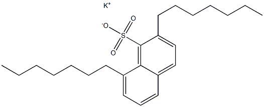 2,8-Diheptyl-1-naphthalenesulfonic acid potassium salt