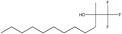 1,1,1-Trifluoro-2-methyldodecan-2-ol 结构式