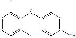 p-(2,6-Dimethylanilino)phenol Struktur