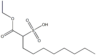 1-Ethoxycarbonyl-1-nonanesulfonic acid