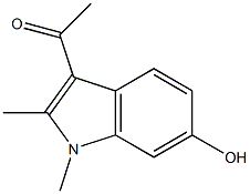 3-Acetyl-1,2-dimethyl-1H-indol-6-ol