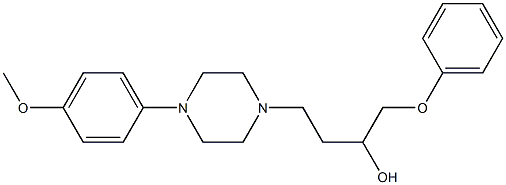 1-(Phenoxy)-4-[4-[4-methoxyphenyl]-1-piperazinyl]-2-butanol