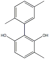 4-Methyl-2-(2,5-dimethylphenyl)benzene-1,3-diol