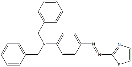 2-[p-(Dibenzylamino)phenylazo]thiazole